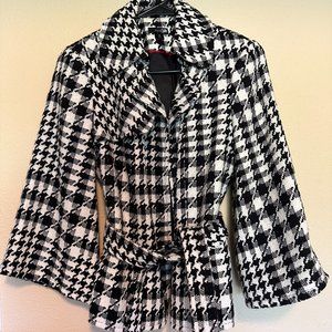 East 5th JACKIE O Style Houndstooth Jacket